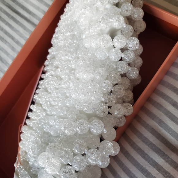 Cult Gaia Nia Clutch in Clear Bead - Picture 6 of 7